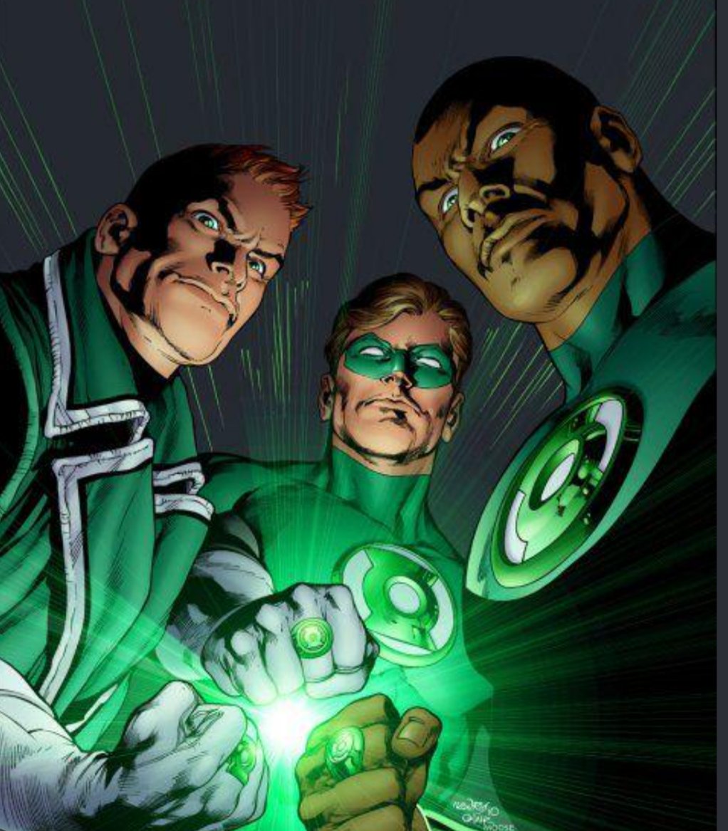 NegayoYT's tweet photo. En Lanterns tuvieron que rebajar a Hal Jordan y a Guy Gardner para alzar a un solo Linterna como el mejor de todos cuando bien nos pudieron dar a los 3 más duros del sector 2814.
Donde tienen que humillar buenos personajes para alzar a otro, ahí me pierden https://t.co/9IQJ3JmnS7