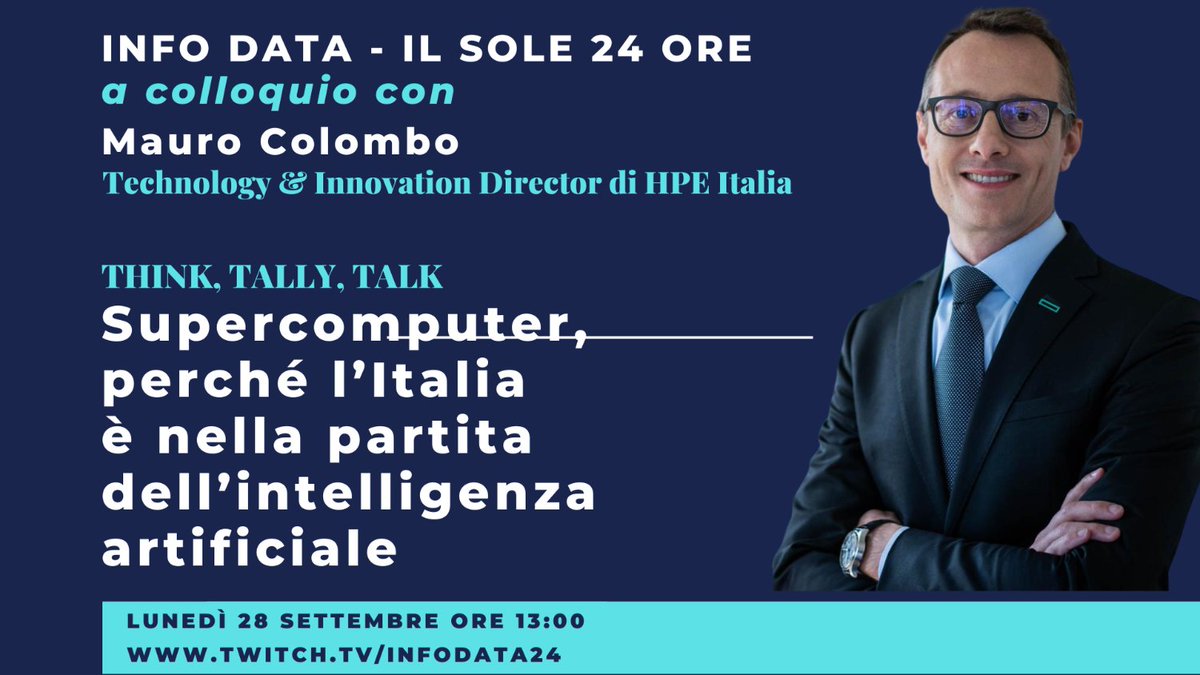 sole24ore's tweet photo. Blog | La corsa ai supercomputer, i nuovi datacenter e la scommessa che l’Europa non può più perdere - Info Data https://t.co/anGD450gUh https://t.co/CgjdtxQwAZ