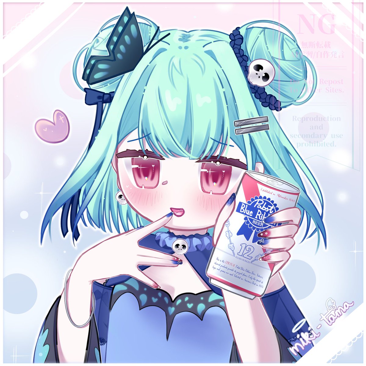 mikitamaa's tweet photo. #絵クロマンサー (🦋๑ᵔ⤙ᵔ๑)🍻 https://t.co/dV9P2UOelW