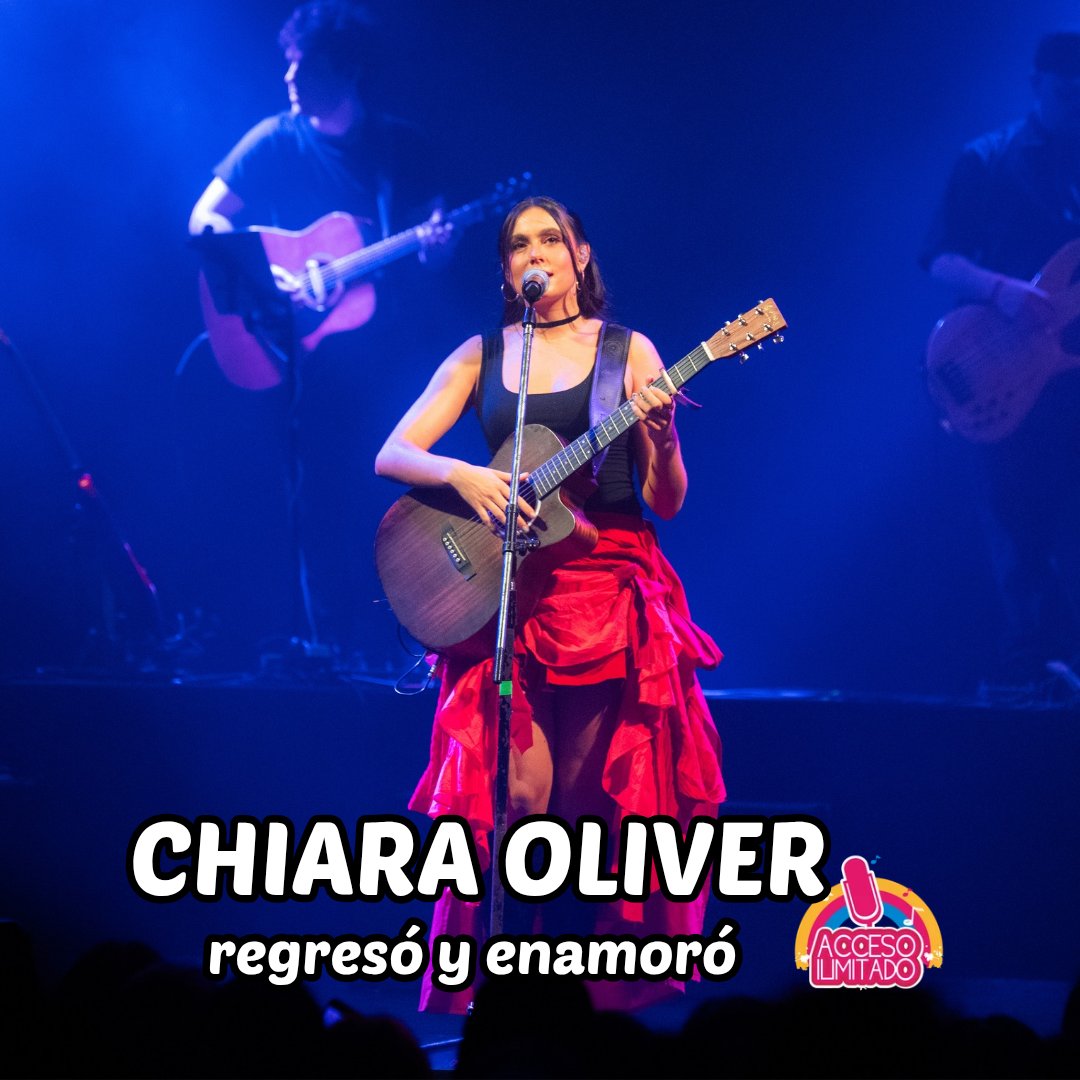 Accesoradiook's tweet photo. CHIARA OLIVER
AGOTÓ EL TEATRO VORTERIX Y CONFIRMÓ SU HISTORIA DE AMOR CON EL PÚBLICO ARGENTINO

Más info 
https://t.co/i76fWYibAu https://t.co/WvPXPQYl9H