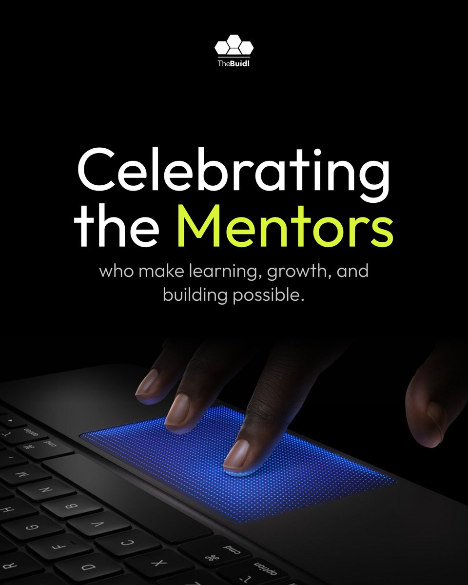 the_buidl's tweet photo. Today, we celebrate the people who make learning, growth, and building possible.

Happy World Teachers’ Day to every mentor shaping minds, inspiring curiosity, and helping the next generation build better. 

A special shoutout to the mentors who continue to teach, guide, and support our learners:
@ejembiii 
@ndii_ekanem 
@davidlordlove 
@oshioke_salaki
@Mac_5rr
@Akshola00  
@iamtechhunter
@thisjoybawa
@Johnsdanlami
@0xGideonBature
@200OKDeveloper
@damola21mm
@ajidokwu
@xaxxoo 
Olaluwa Ezekiel Michael
Genesis Pray
Habib Yusuf
Elsie Dickson
Ahmed Muhammed
Mark Odiba
Ajadi Abdulmalik
Pius Emmanuel
Henry Okpere

#TheBuidlGrid #WorldTeachersDay