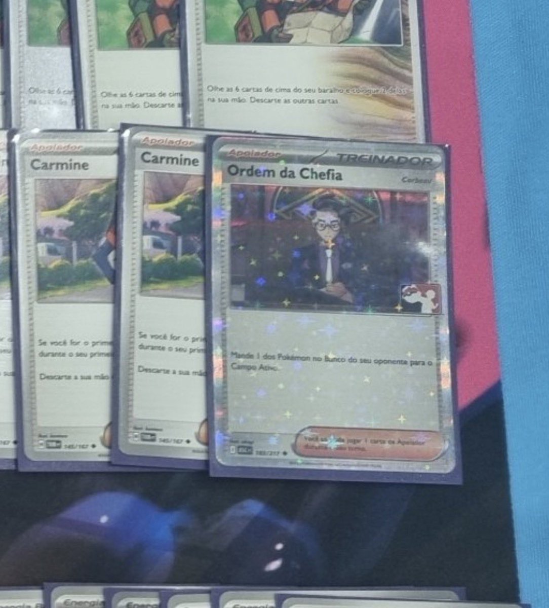 dejaddeja's tweet photo. Prize pack foils in Brazil have unique foiling. Let’s not be accusatory to our LATAM friends and vague post without providing sound evidence. No players deserve baseless accusations. https://t.co/bCt5liTzzV