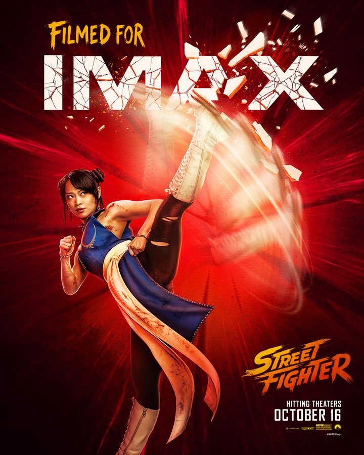 CultureCapes's tweet photo. New poster for Chun-Li in ‘STREET FIGHTER’. https://t.co/ZFydtUIysB