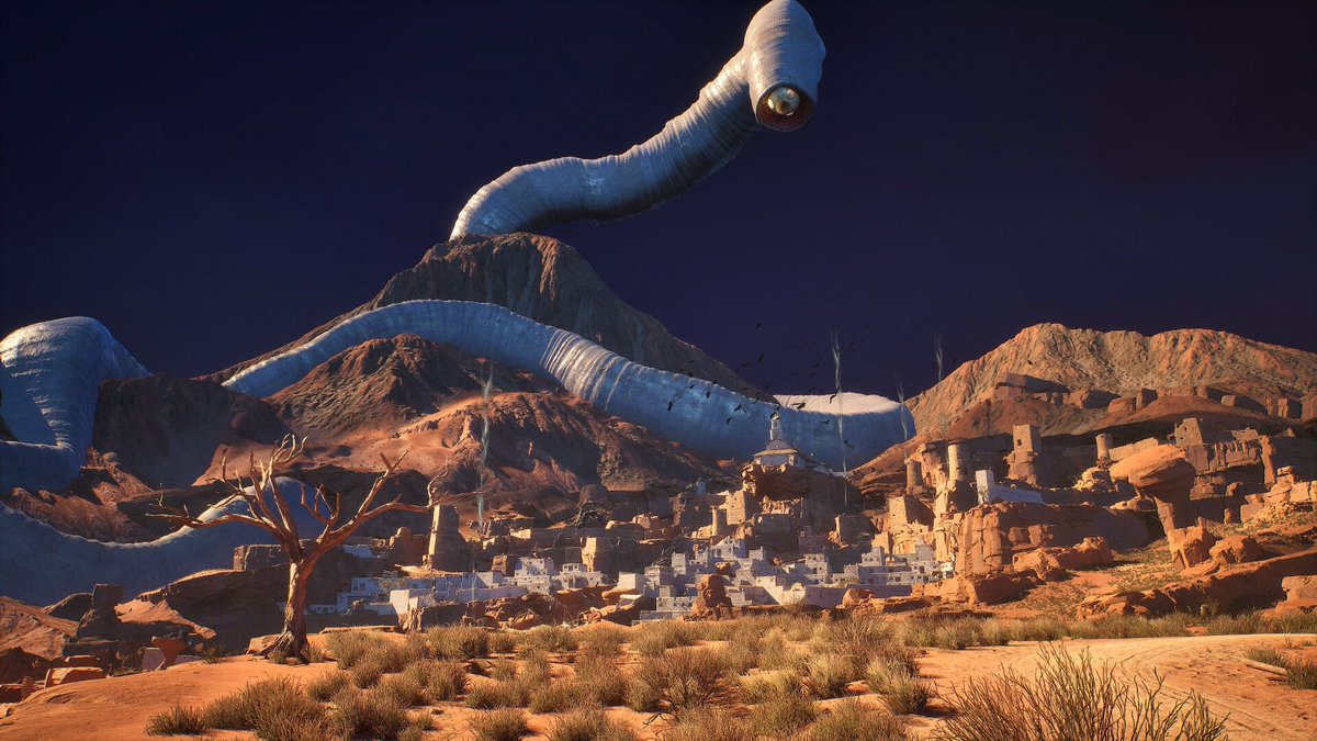 LambdaGen's tweet photo. Guns Of Eschaton, a game that was envisioned by the late Half-Life 2 and Dishonored art director Viktor Antonov, has released their demo!

Go try the demo! The game is set to release sometime this year. https://t.co/UkeDHVGwuQ