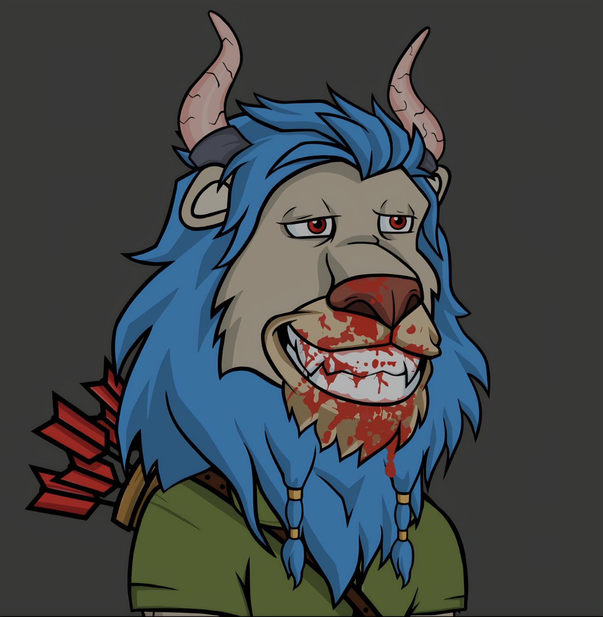 NunoAlm16725824's tweet photo. Do i have blood on my teeth? 

New PFP from the greatest community in web3  @LazyLionsNFT 🔥🔥🦁🦁

Thanks @kaneco for all that you do for the Lions fam...  will be hunting for a new Lion next days!!! https://t.co/3UimSFCkPJ