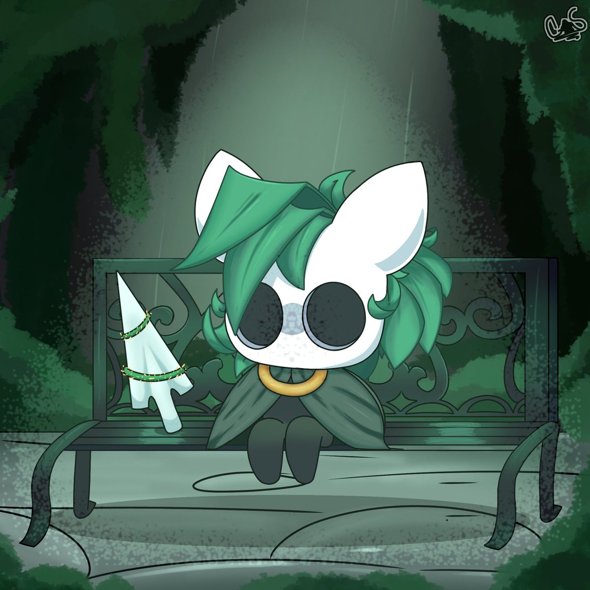GhoulStar69's tweet photo. El Pequeño Guardian del Sendero Verde 🌿 https://t.co/hS4xlYHcBv