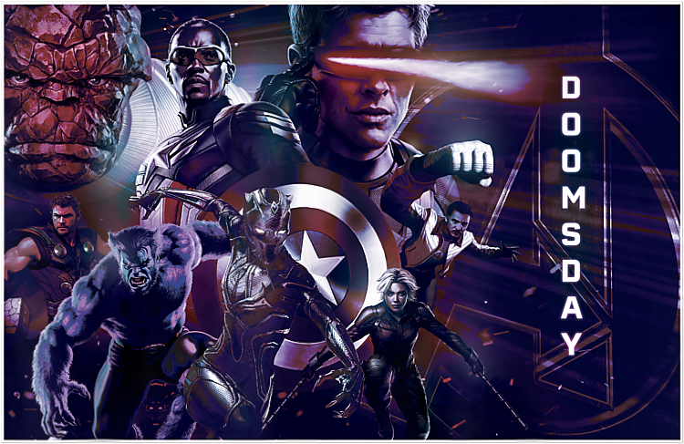 CultureCapes's tweet photo. New promo art for ‘AVENGERS: DOOMSDAY’ https://t.co/Tl3JVFZaku