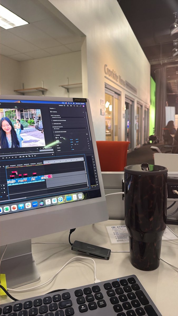 sannesreports's tweet photo. Working on Cronkite+ for the first time!!! @cronkitenews https://t.co/MhxKAMoj6L