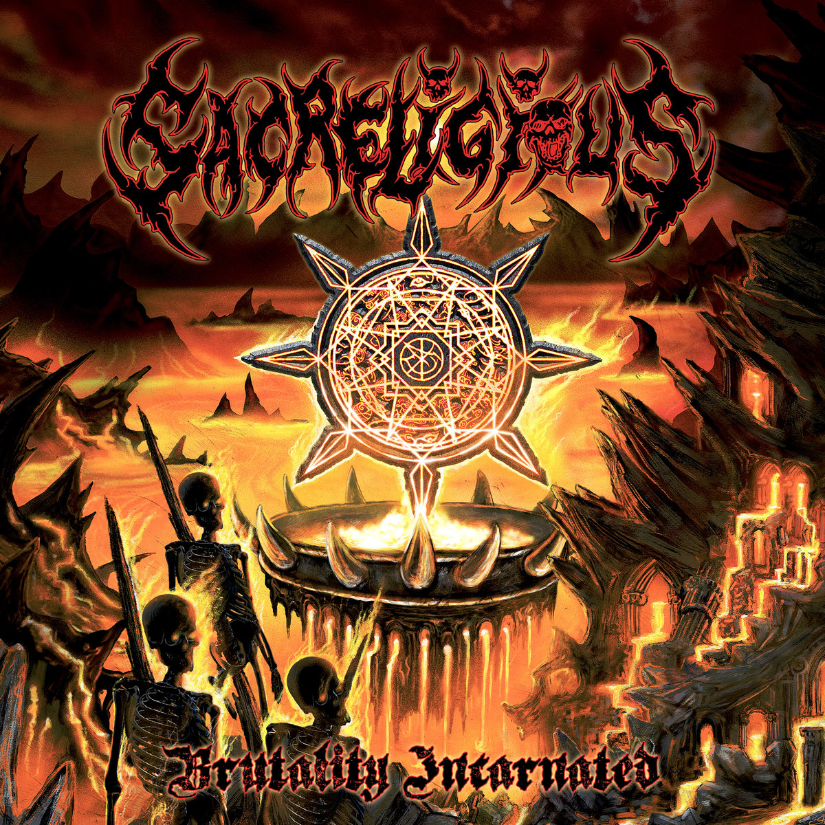 viralpropaganda's tweet photo. With Brutality Incarnated, SACRELIGIOUS deliver an impressive opening statement and immediately suggest that they are ready for bigger things. @POWERMETAL_de recommends the new Sacreligious album Brutality Incarnated. 
https://t.co/ephff55jG2 https://t.co/s8MbHLaAK4