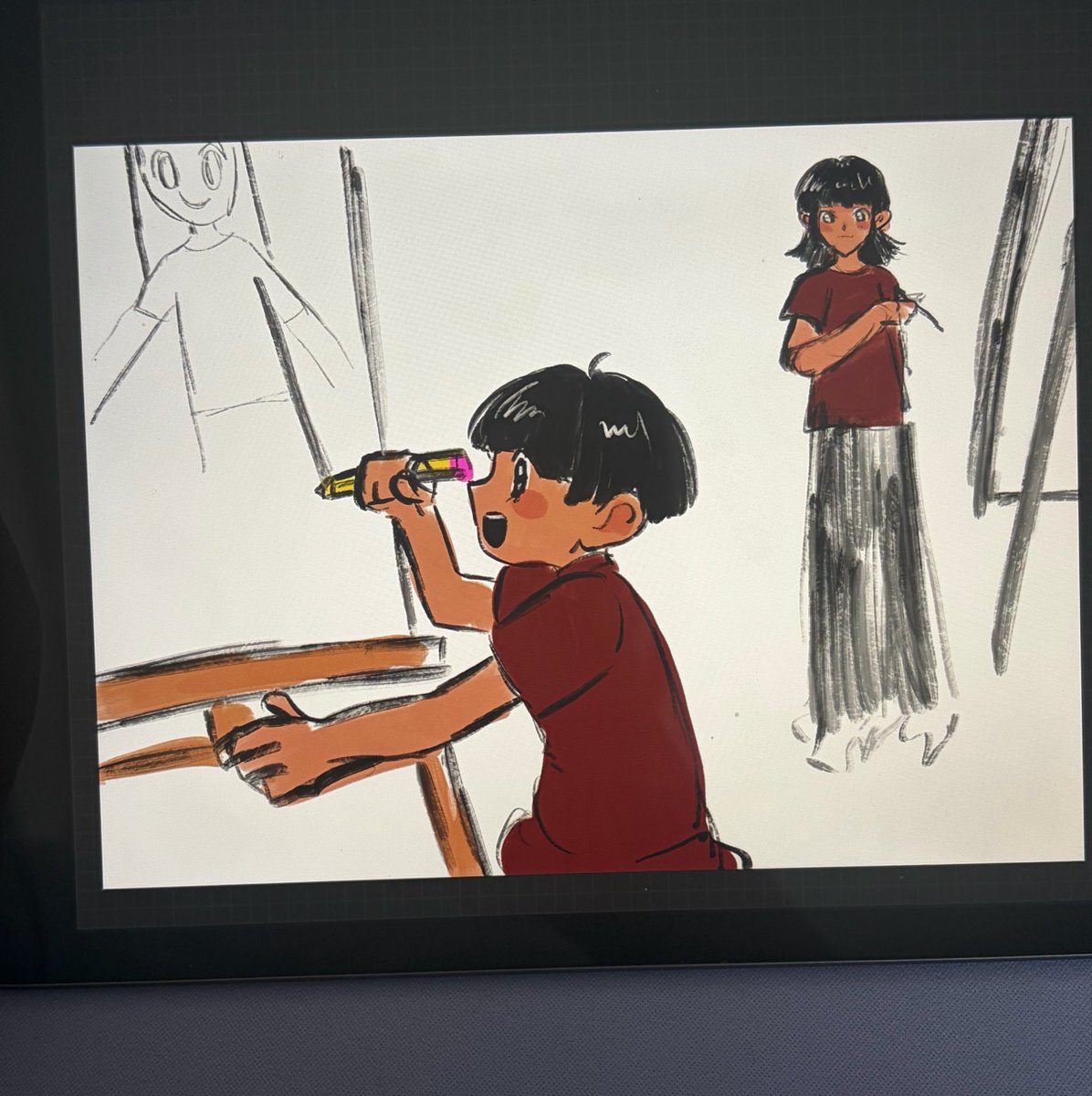 julieraptor's tweet photo. My parents sent me a pic of me when i was a kid and huhuhuuuuu 😭😭😭 https://t.co/RaWAf24Z9J