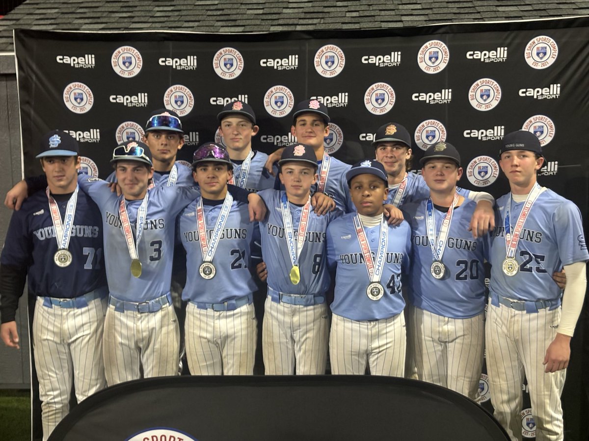 GDepoder12's tweet photo. Gabriel DePoder C/O 2030 (Gloucester Catholic HS) 6'1, 165. OF, UTL, RHP. 
15u BIG SHOW CHAMPIONS!! SJ Young Guns 2030's
@SJYoungGuns_ @GCbaseballrams @PGMidAtlantic @PrepBaseballNJ https://t.co/kLUNUFLdcE