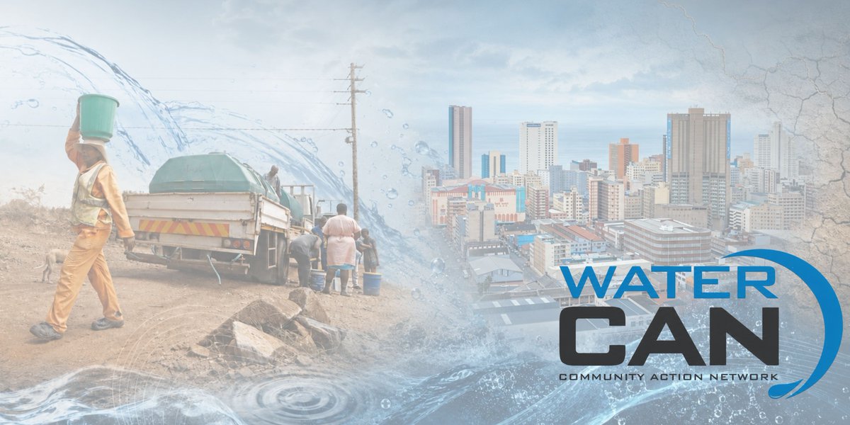 WaterCANsa's tweet photo. eThekwini cannot tanker its way out of a water crisis

@eThekwiniM  disregard for regional water security has placed large swathes of KwaZulu-Natal at risk, and the city’s leadership should be held to account instead of ordinary residents, says WaterCAN

https://t.co/OTUy7IbGhb https://t.co/fTRBKfyTpS