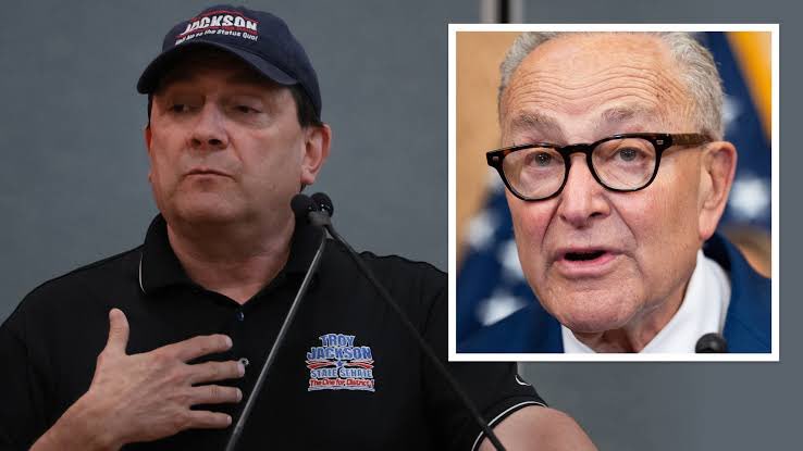 PollTracker2024's tweet photo. #MaineSenate

CNN: Troy Jackson declines to back Chuck Schumer as Democratic leader of the US Senate

“It's time for new ideas.” https://t.co/FJ3o7JytT2