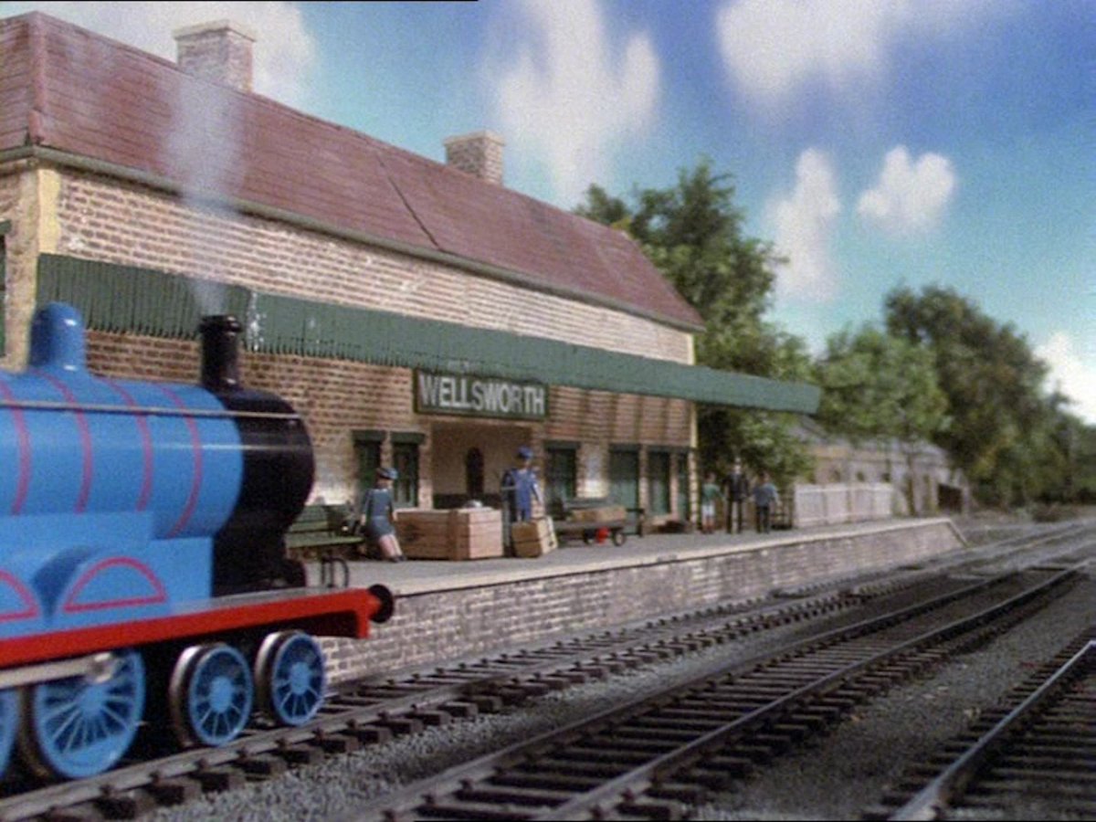 JACKSONTHEK2's tweet photo. Thomas AU Fact:

Thomas AU Fact: There is a Nature Reserve in Henry’s Forest that was founded in 1955. There's even a small minimum-gauge railway that starts at Wellsworth and takes passengers through the forest. The engine, named Coedwig, was bought for the railway in 1957 when the railway was complete.