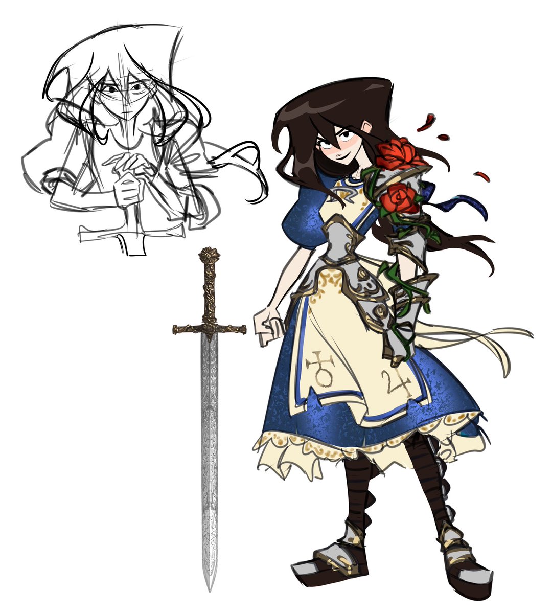 vitzkoi's tweet photo. The Knight of Wonderland 🌹

#AliceMadnessReturns #AliceInWonderland https://t.co/nSXi9sQAS7