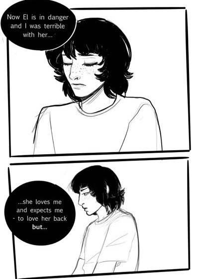 CSeseman's tweet photo. I found this my old fanart: #byler #bylertober https://t.co/PlitudE6dX