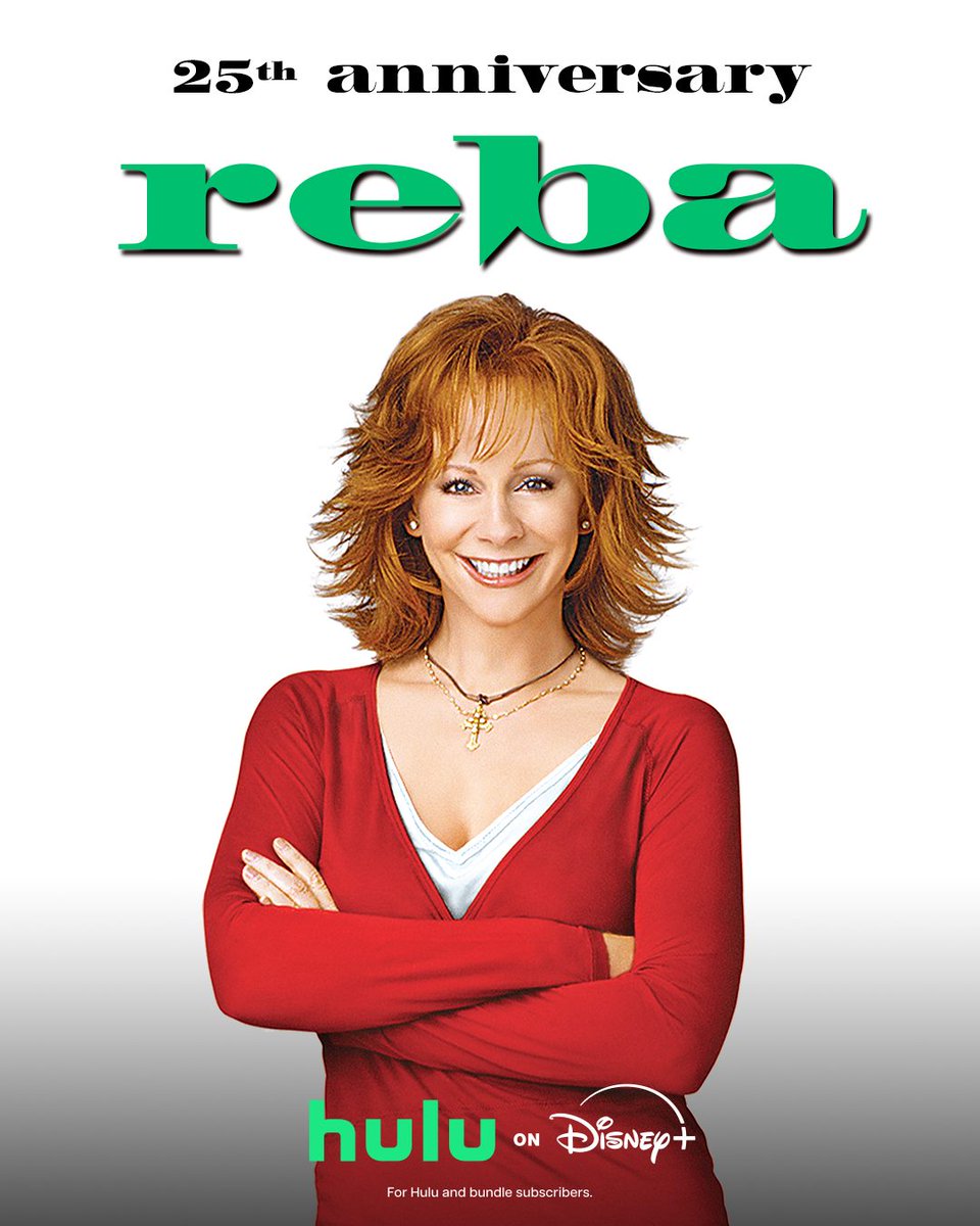 hulu's tweet photo. Heart of a fighter, 25 years on. #Reba is now streaming. https://t.co/leIauOYxwc