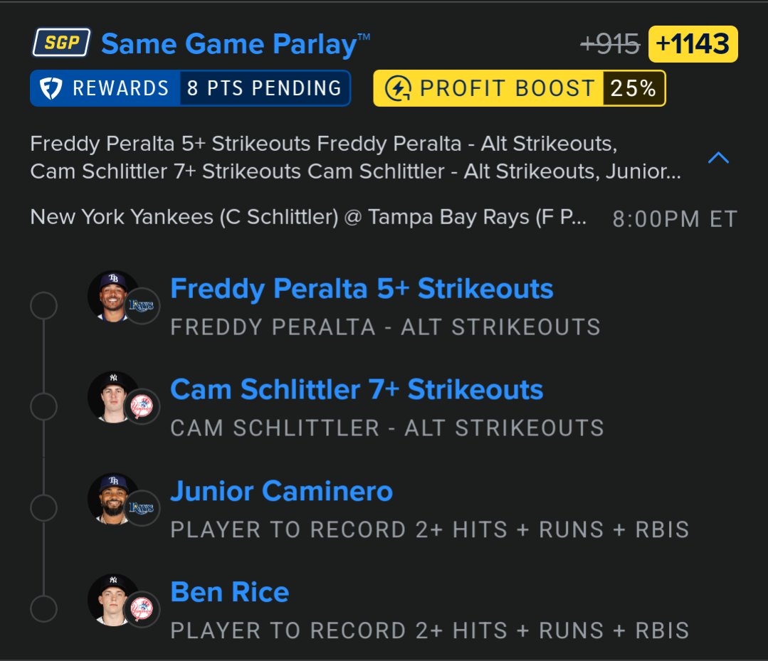 TheDollarDon's tweet photo. MLB Playoff Parlay https://t.co/CvgSZYOsOz