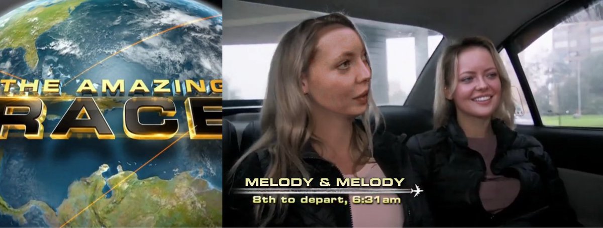 kenny_liveson's tweet photo. *Melodies on The Amazing Race* 

“We finna catch that plane. Bruh how the helly are we in fucking 8th place?” 
#BB28 https://t.co/fSIutCSrDK