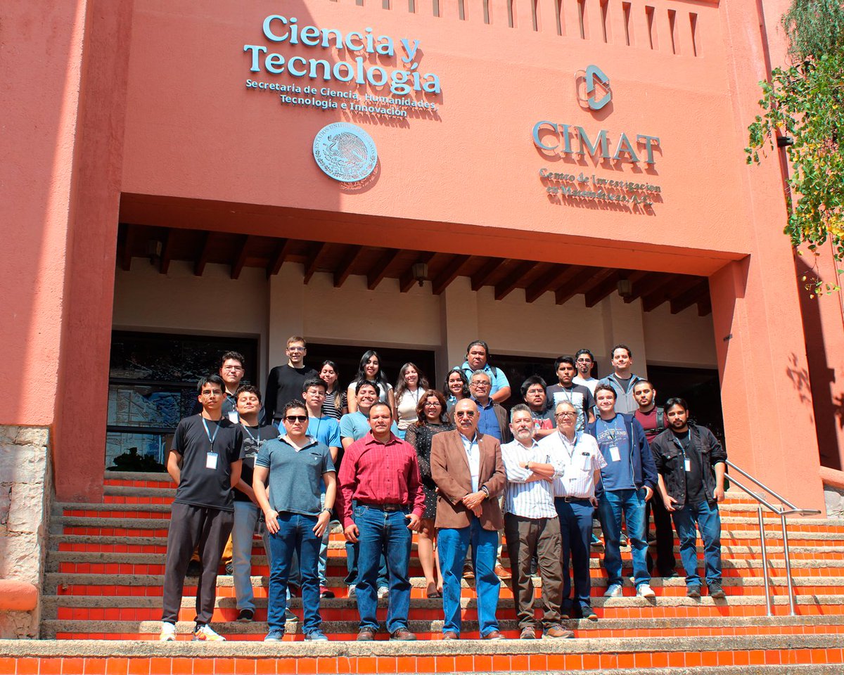 cimatoficial's tweet photo. Del 29 de septiembre al 2 de octubre 2026 se llevó a cabo la Escuela de Modelación y Métodos Numéricos, 20 años de Supercómputo en Cimat. https://t.co/76qOm2jX7Y