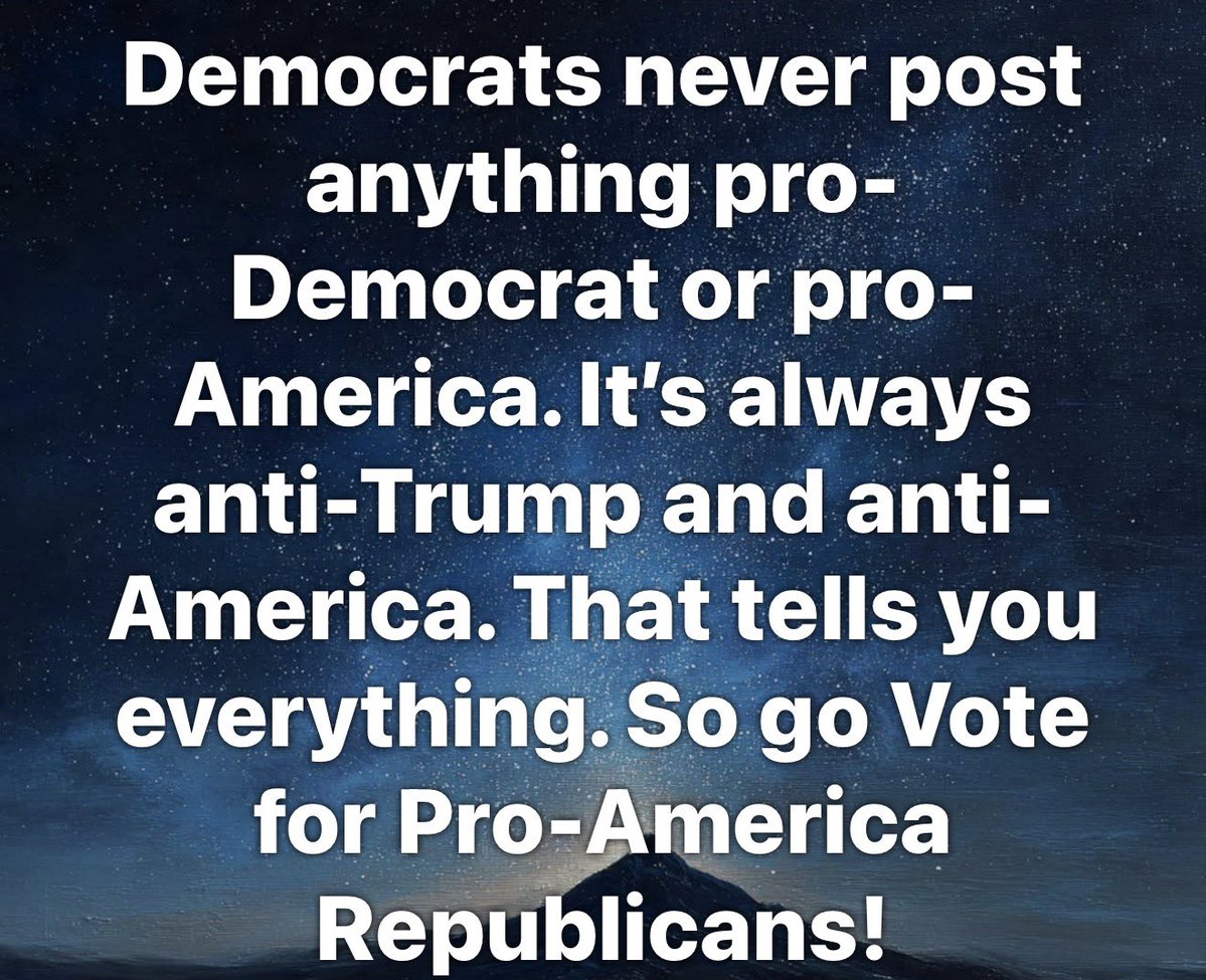 atensnut's tweet photo. Voting RED doesn’t make you a Republican.   It makes you a common sense, PRO-America voter. https://t.co/7QRrf2FZXC