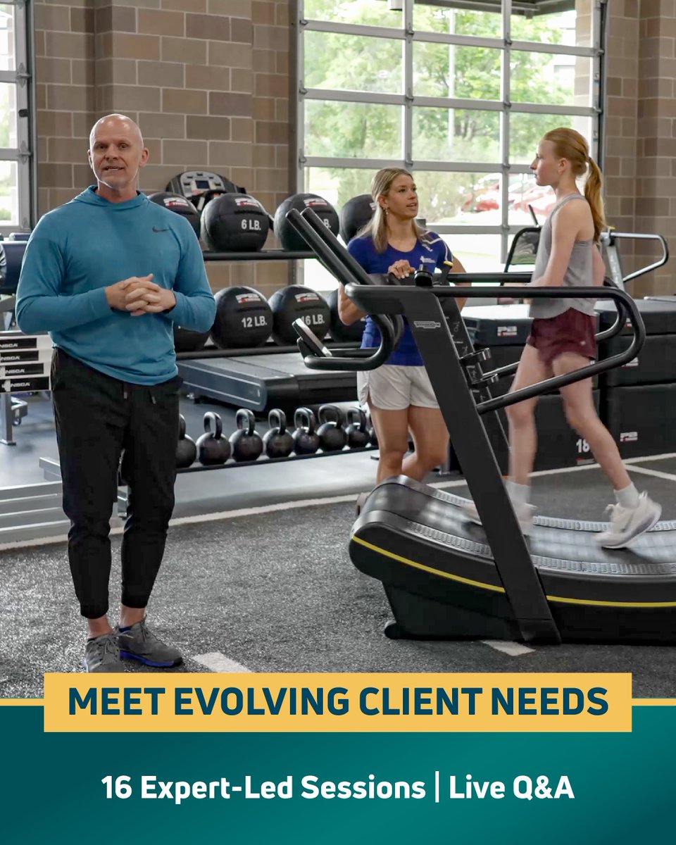 NSCA's tweet photo. 3 days left to save on PTCon. ⏰ Earn 2.0 CEUs online with four days focused on the decisions you make all year.

🎥 16 expert-led sessions
🙋 Moderated live Q&amp;A
📅 All recordings for 1 year
🛜 No travel costs

❗LAST CHANCE TO SAVE » https://t.co/m4gynLiZWe https://t.co/RU7OCP5q7n