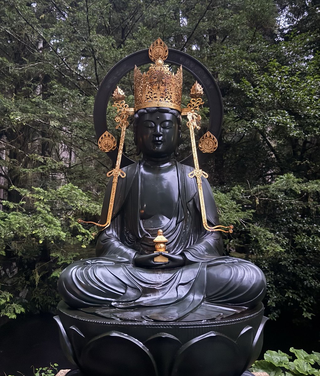 eizen_san's tweet photo. 一本のろうそくがあります。

その火で十本のろうそくに火を灯しても、
最初の火は小さくなりません。

智慧も同じです。

功徳も同じです。

回向（えこう）とは、

「自分だけ明るければいい」

ではなく、

その光を周りにも灯そうとする心です。

だから功徳（くどく）は
積んでも積んでも
”減る”ものではないのです。