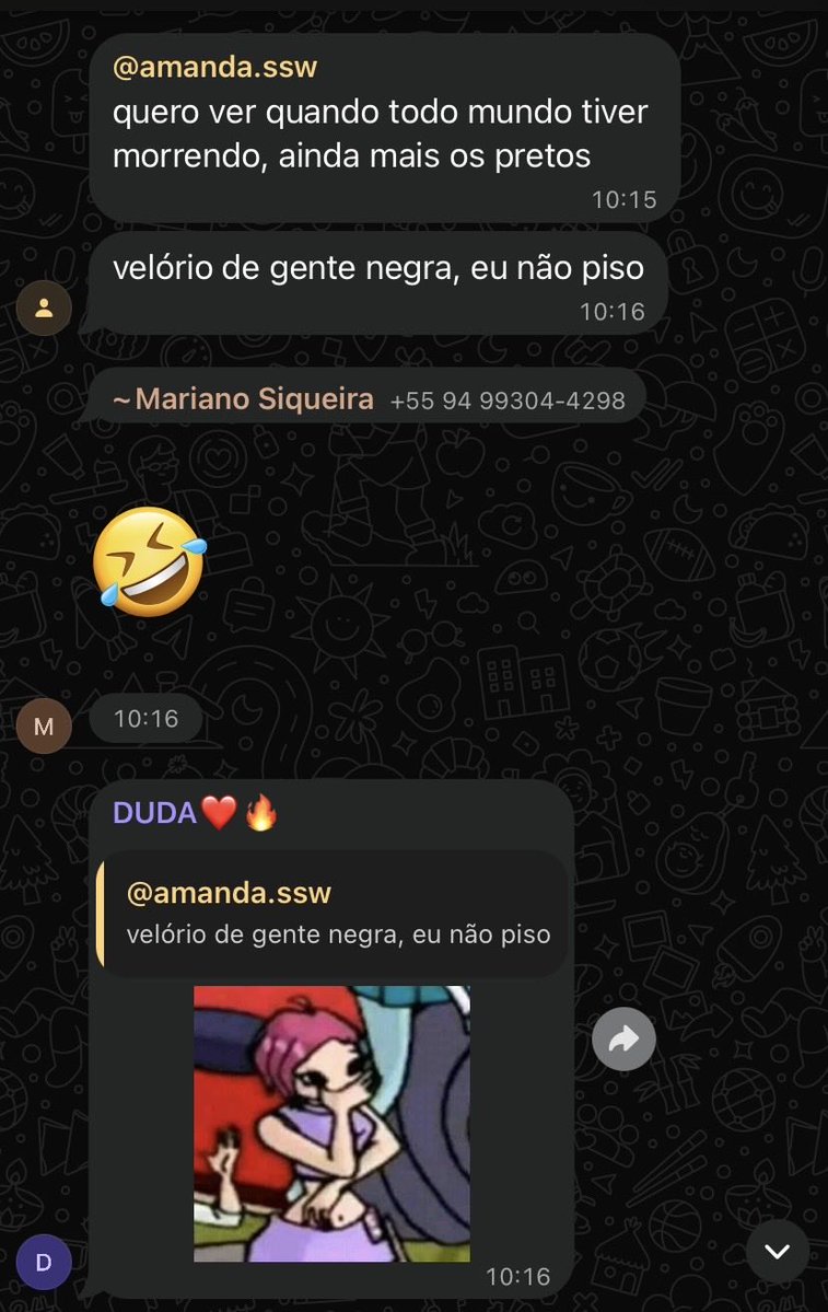 ellycenas's tweet photo. Simplesmente minha prima, pai dela é bolsonarista e a nossa família é toda preta https://t.co/VynPFGtm6z