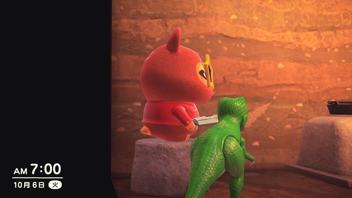 yudeegg_katame's tweet photo. おはようのどぐろうちゃん
#どぐろう #Clay #Boliche #NintendoSwith2 #どうぶつの森 #AnimalCrossing #ACNH https://t.co/4VGfa93KnF