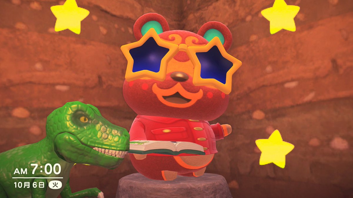 yudeegg_katame's tweet photo. おはようのどぐろうちゃん
#どぐろう #Clay #Boliche #NintendoSwith2 #どうぶつの森 #AnimalCrossing #ACNH https://t.co/4VGfa93KnF