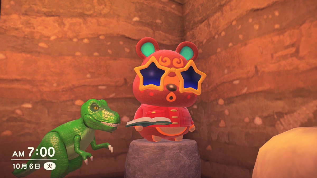 yudeegg_katame's tweet photo. おはようのどぐろうちゃん
#どぐろう #Clay #Boliche #NintendoSwith2 #どうぶつの森 #AnimalCrossing #ACNH https://t.co/4VGfa93KnF