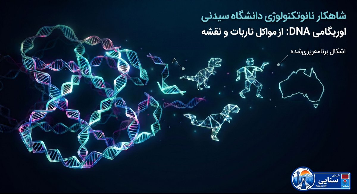 Sanai_Tehran's tweet photo. آینده نانوتکنولوژی، شاهکار جدید مهندسی در مقیاس نانو!
پژوهشگران دانشگاه سیدنی توانستند با هنر تا زدن مولکول‌های DNA (اوریگامی)، اشکال پیچیده‌ای مثل ربات رقصنده و دایناسورهای نانومتری بسازند. این فناوری زیست‌سازگار، گامی بزرگ به سوی درمان‌های مدرن پزشکی و مواد هوشمند است.
#نانو https://t.co/OEOKxuxw3B