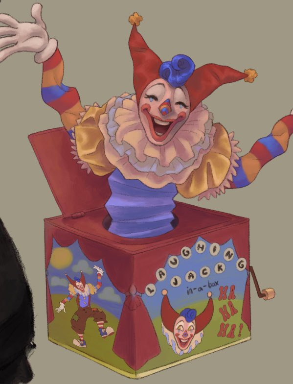 faemothra's tweet photo. laughing jack redesign🃏
#creepypasta https://t.co/kjYMFrZTb0