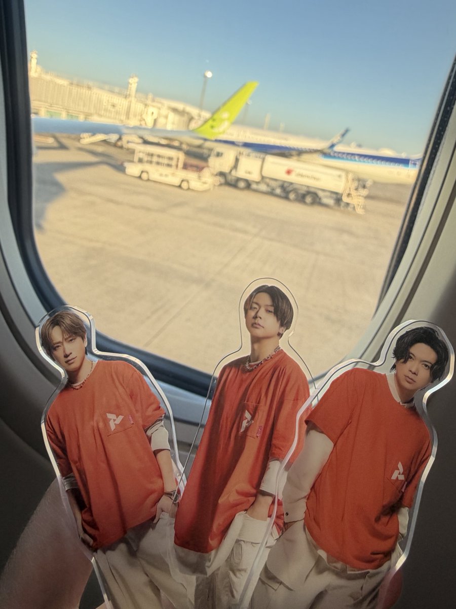 HONEYYYNEWS's tweet photo. しゅっぱーつ✈️
楽しみ☺️
チケット当ててくれた友達に感謝✨🙏 https://t.co/ZzZLaWPIS5