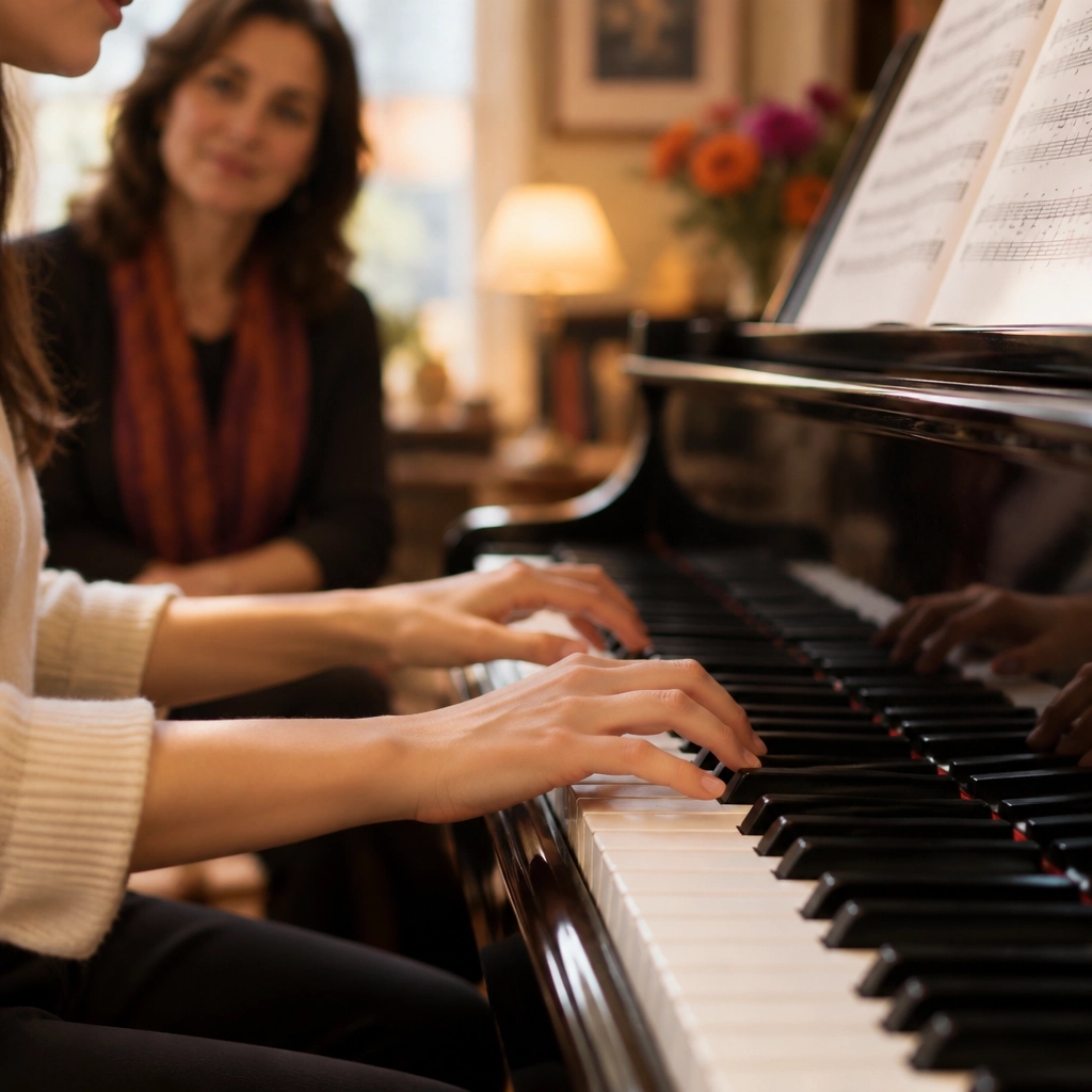KeyNotesPStudio's tweet photo. Technique opens the door. Expression walks through it. 🎹 At KeyNotes, precision isn't the finish line. It's how a student earns the freedom to play with feeling. Try it: play a piece once for accuracy, once for emotion. (850) 322-8746 https://t.co/FF0iwJ8gPE