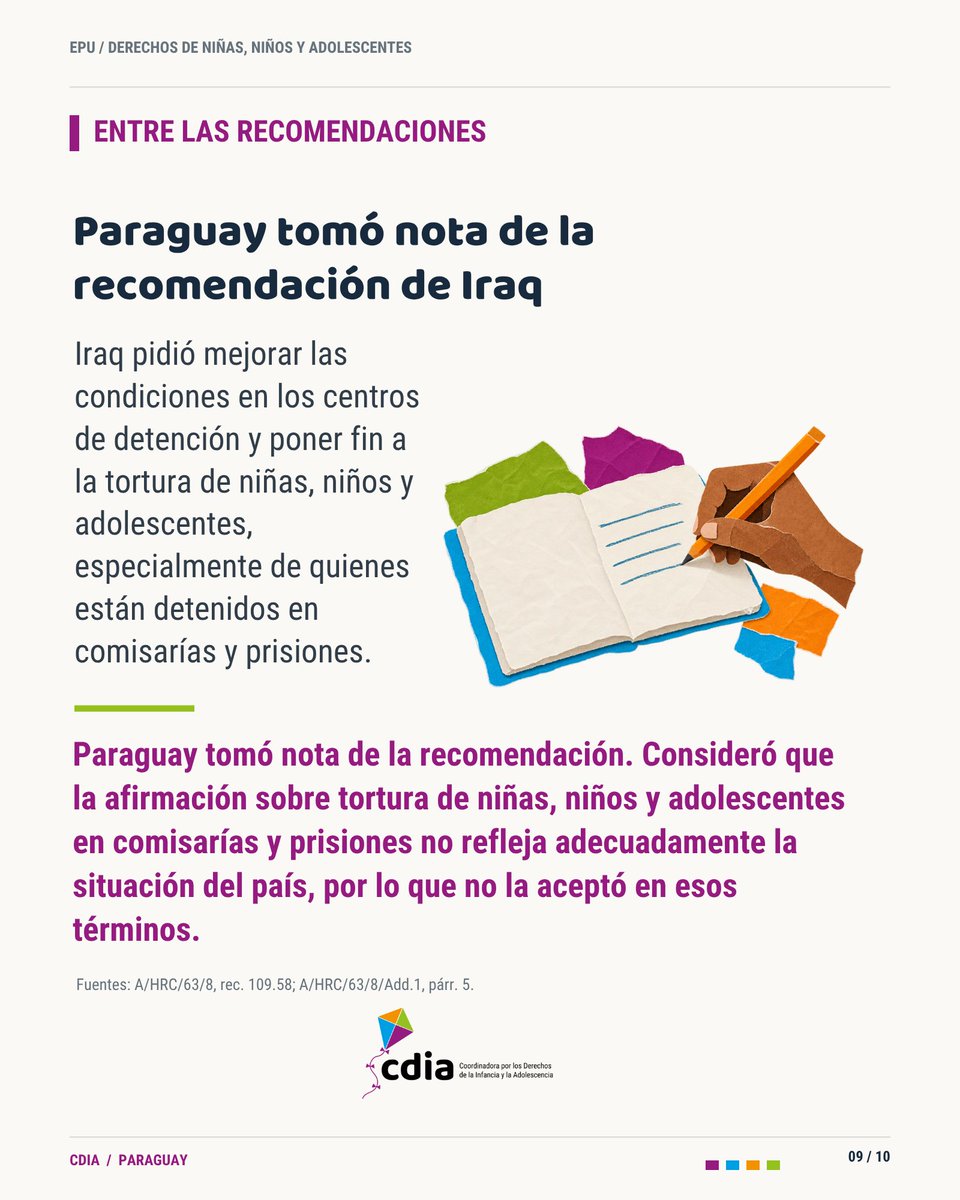 CDIApy's tweet photo. 👉 Conocé las recomendaciones del EPU en el link:
https://t.co/pOw3YQHapy https://t.co/PtRC00rGgl