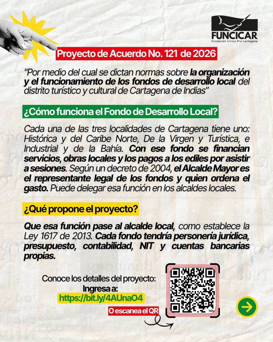 funcicar's tweet photo. ¿Qué se define en el Concejo de Cartagena este fin de año? 🏛️

La @AlcaldiaCTG anunció que radicará más de 10 proyectos de acuerdo para estudio de la corporación. ¿Cuáles son los más destacados? Entérate👀

📬 Suscríbete a las bitácoras y sigue lo que ocurre en cada sesión. https://t.co/xK4p5k5myw