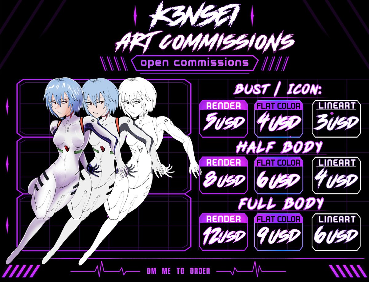 K3NSEI_0's tweet photo. ✨ COMMISSIONS OPEN ✨
​🎨 I draw ANYTHING — No judgment!
Fanarts, OCs, Nsfw, Furry, etc.
​💳 PayPal ONLY
📩 DM me to order! (RTs appreciated! ❤️)
#commission #opencommission #artwork https://t.co/a8NVr7WyGB