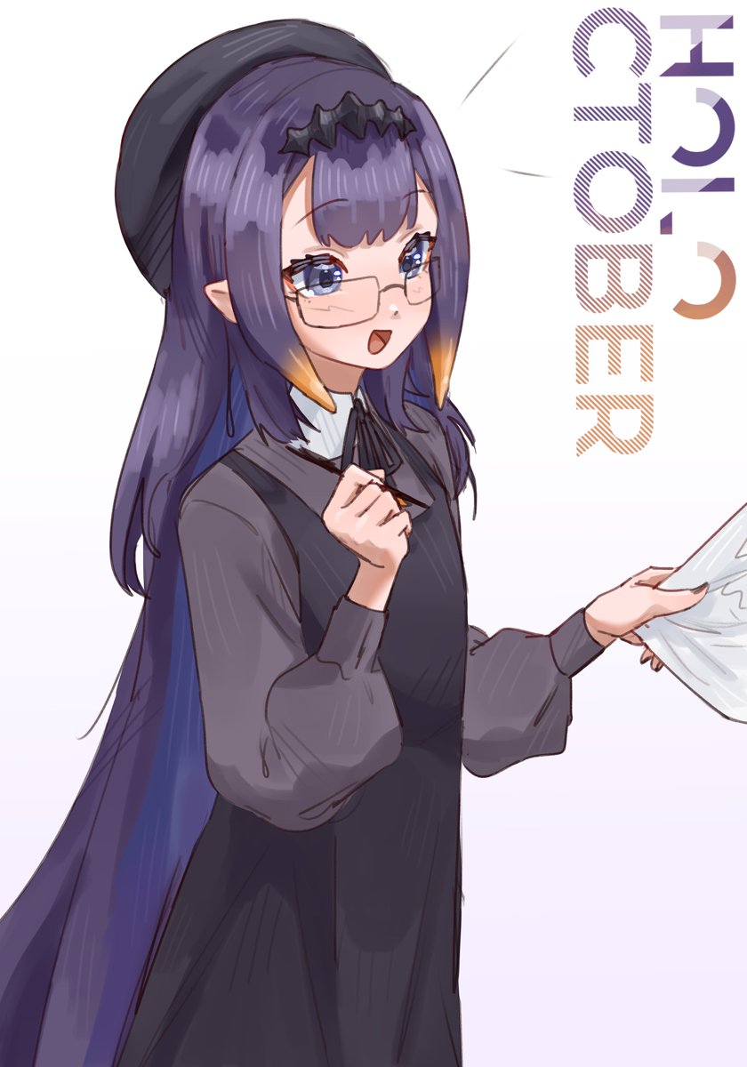 chipsketch's tweet photo. Day 5: Teacher #inART #いなート #holoctober https://t.co/ldfVQDyahh