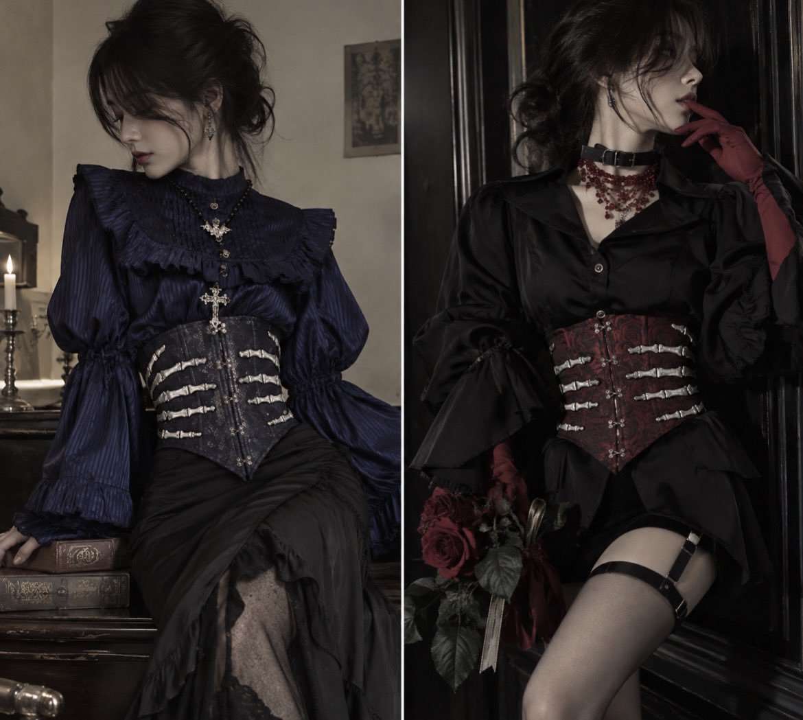 fyodorai's tweet photo. i literally Cannot stop thinking about skeleton hands corset undertaker AUGHHHHHHHH https://t.co/Q87kl49VB5