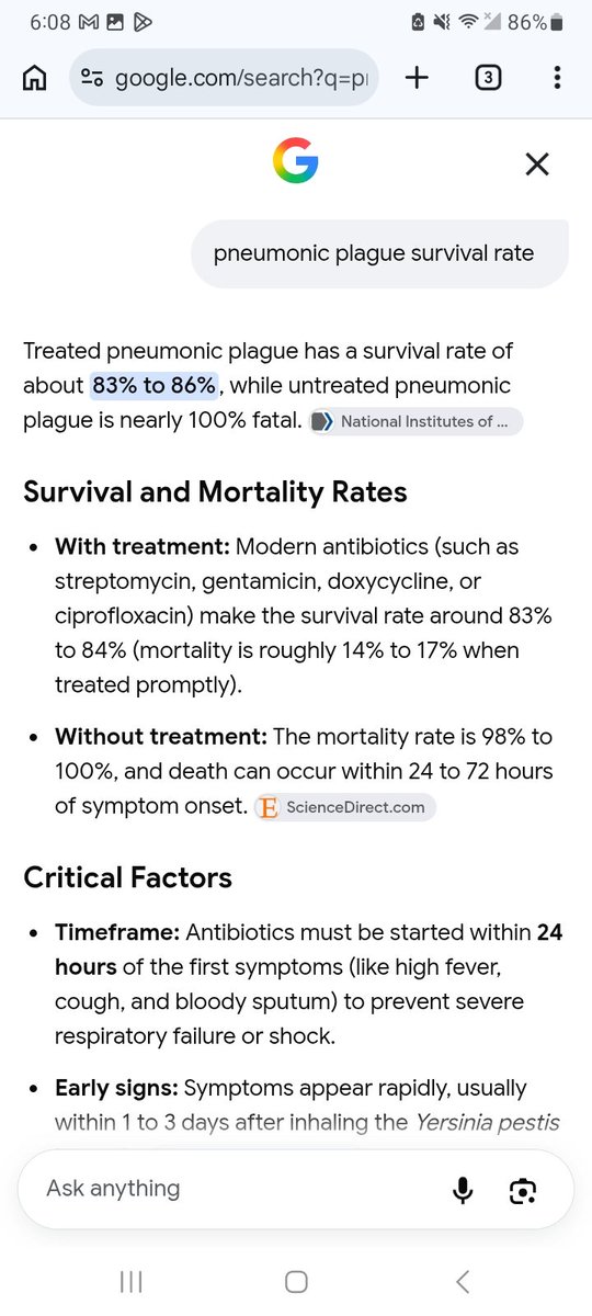 SeanPennock3's tweet photo. @NicHulscher Not pneumonic plague. https://t.co/XQPjjILHOi