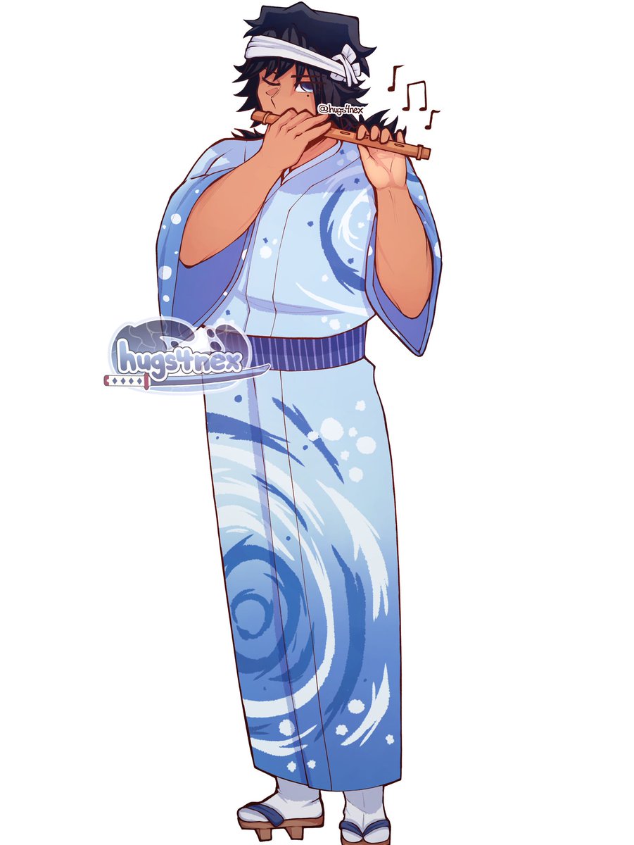 hugs4nex's tweet photo. Repost cuz I totally forgot tI shade his clothes #giyuutomioka https://t.co/vQ24iEXXkT