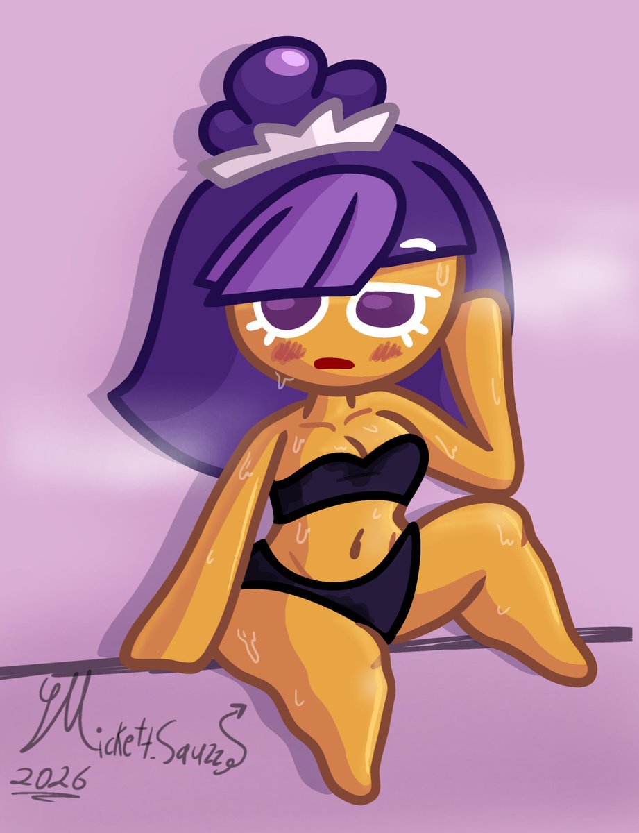 WickettSauzz's tweet photo. Blackberry Cookie post cuz she's always been my fave :) 💜💜💜 #cookierun #blackberrycookie https://t.co/aQ9PuA5S3h