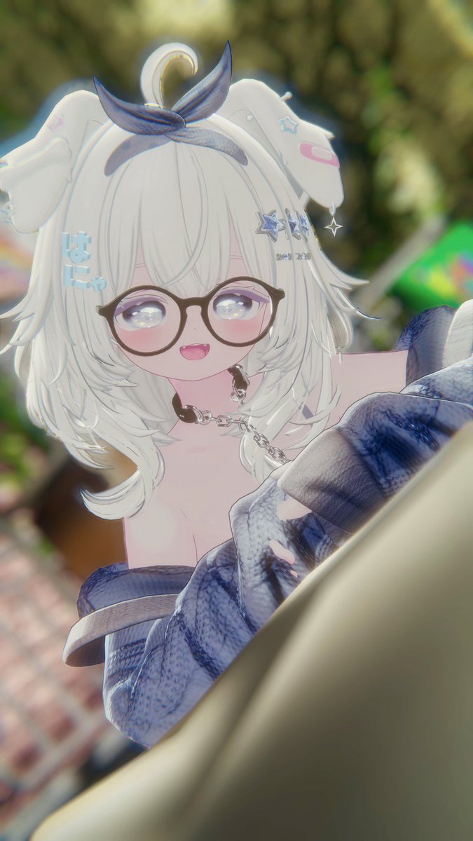 pomecha_vrc's tweet photo. おはぽめです～✨

すっかり秋って感じだね…！
肌寒くなってきたから体調管理気をつけないとだ…！
 #Plum3D #VRChat https://t.co/gCChRT7LOh