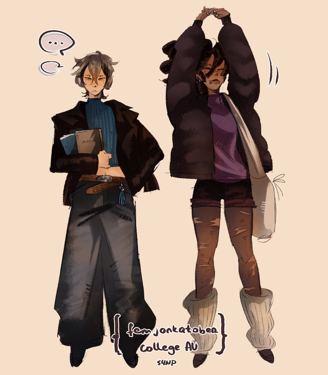s4np2's tweet photo. lil sketch Fem #Janka tober from Skenliii 💗 https://t.co/QNVrlAeYor