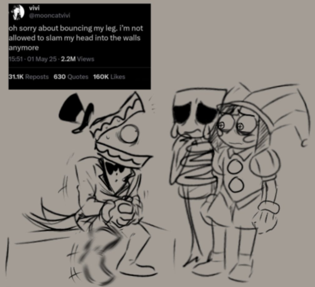 cookiecrisp48's tweet photo. you can probably guess who told him that #tadc https://t.co/0xgXDIqR0Q