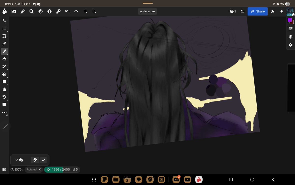 Construct0rr's tweet photo. I don't see enough of our cutieful underscore commander fanart around so here's a WIP that I might or might not finish... hopefully you guys like it so far I'm really happy with the armour glint

#uufanart #unstable #fanart https://t.co/aFTcZ3YkxV