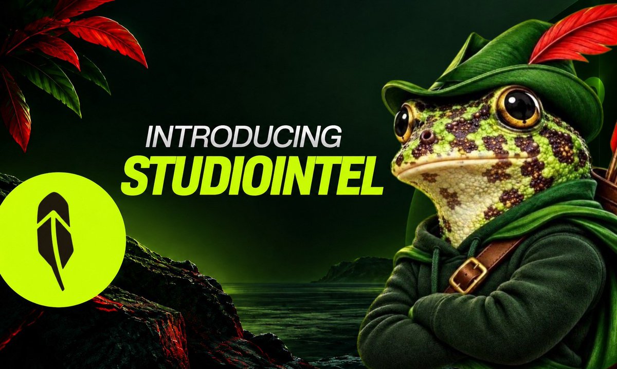 RebecWatcher's tweet photo. JUST IN:  $SI is introducing STUDIOINTEL — THE $SI UTILITY REVEAL

Building the first on-chain AI video generator and storytelling studio on Robinhood Chain.

Official launch: 9th October 2026. https://t.co/hJkhSwxngQ