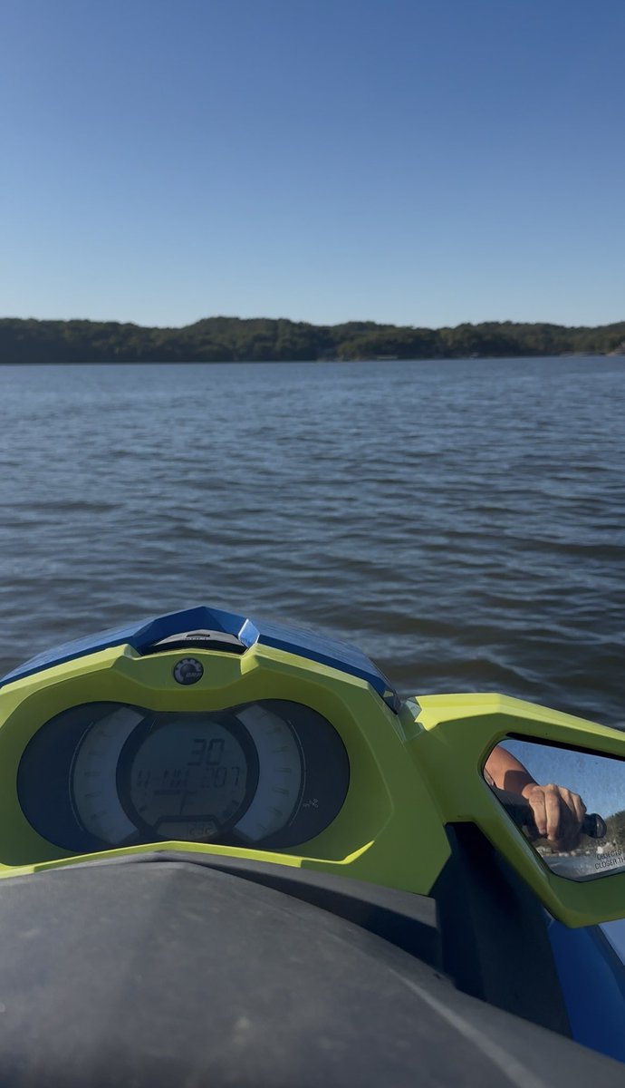 RyanKnuppel's tweet photo. Seadoo on the lake — Monday afternoon after everyone leaves. Let’s freakin go!!! #loto #LakeOfTheOzarks https://t.co/jqeKAlZEZJ