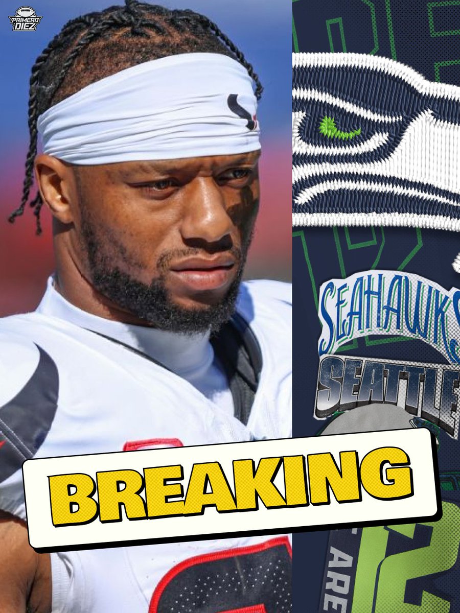 Primeroydiez's tweet photo. Joe Mixon es nuevo RB de los Seattle Seahawks. 🔏

El equipo firma al corredor después de haber colocado al novato Jadarian Price en la reserva de lesionados. https://t.co/42qyPGCAND